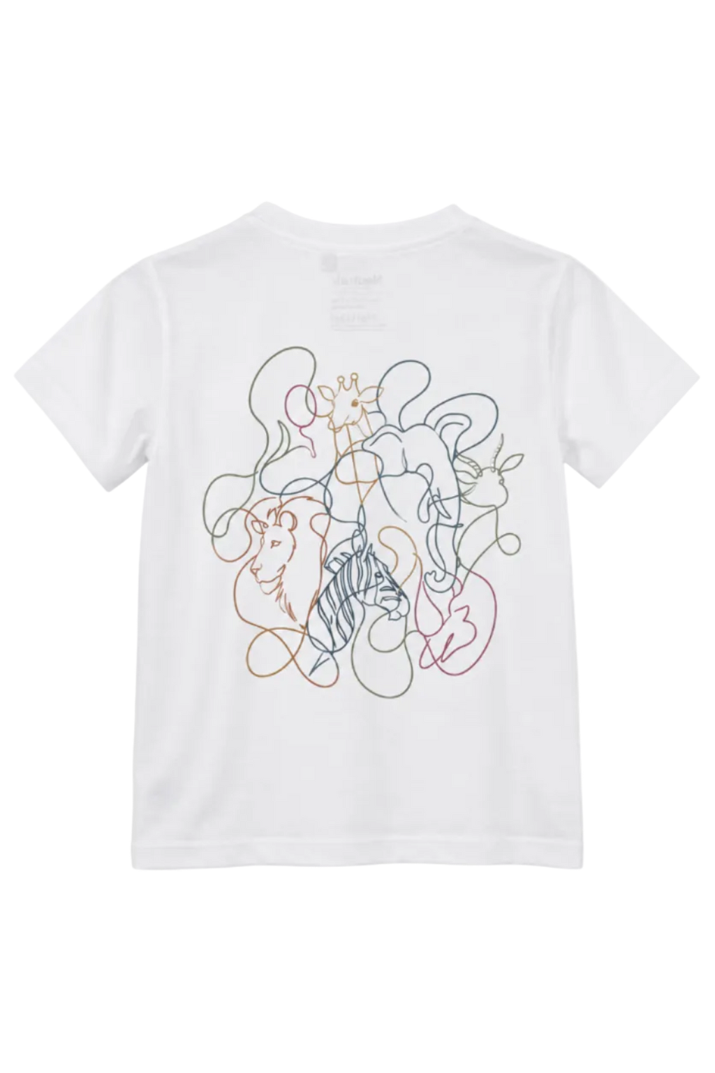 Kortærmet t-shirt hvid