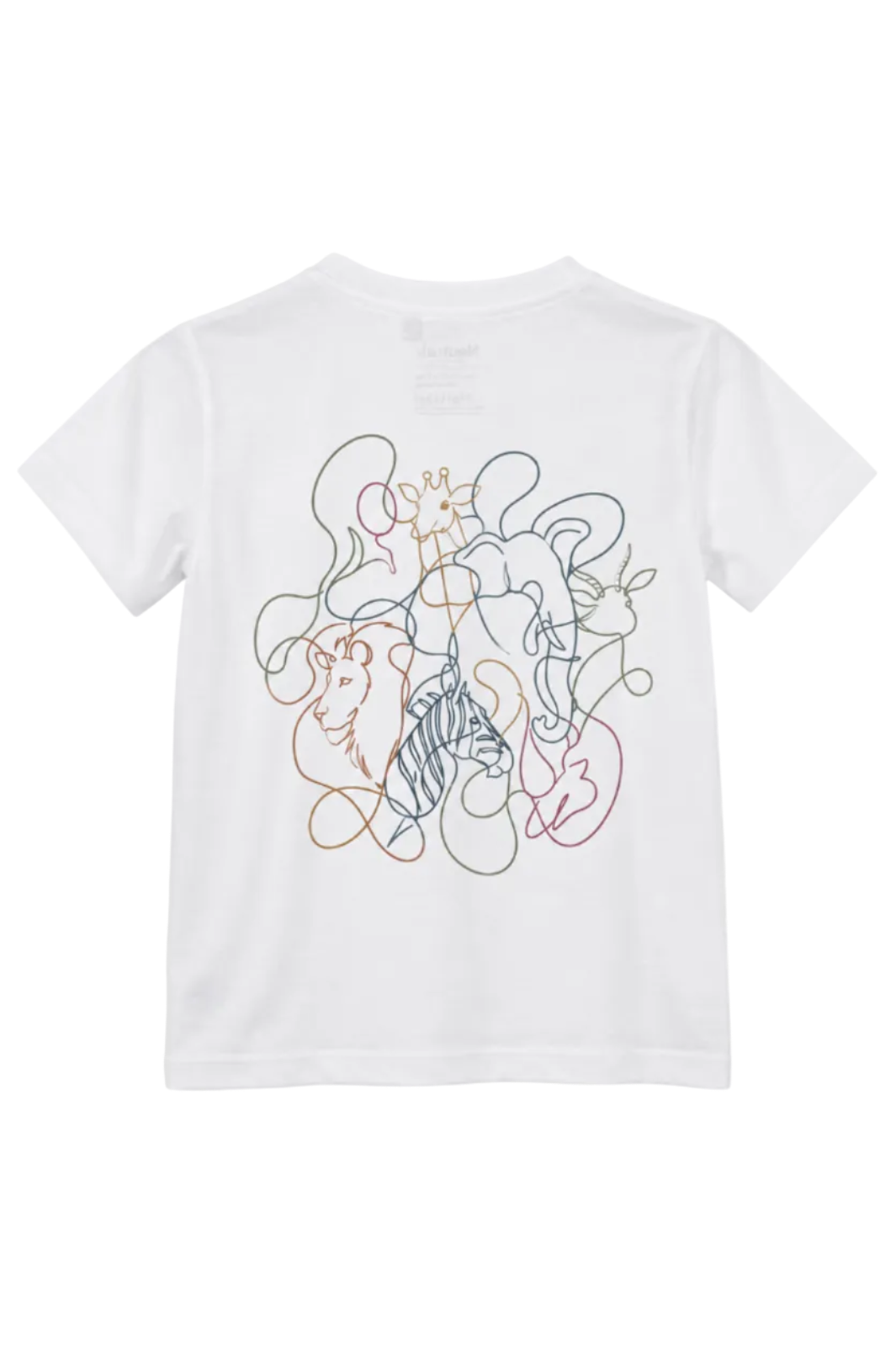 Kortærmet t-shirt hvid