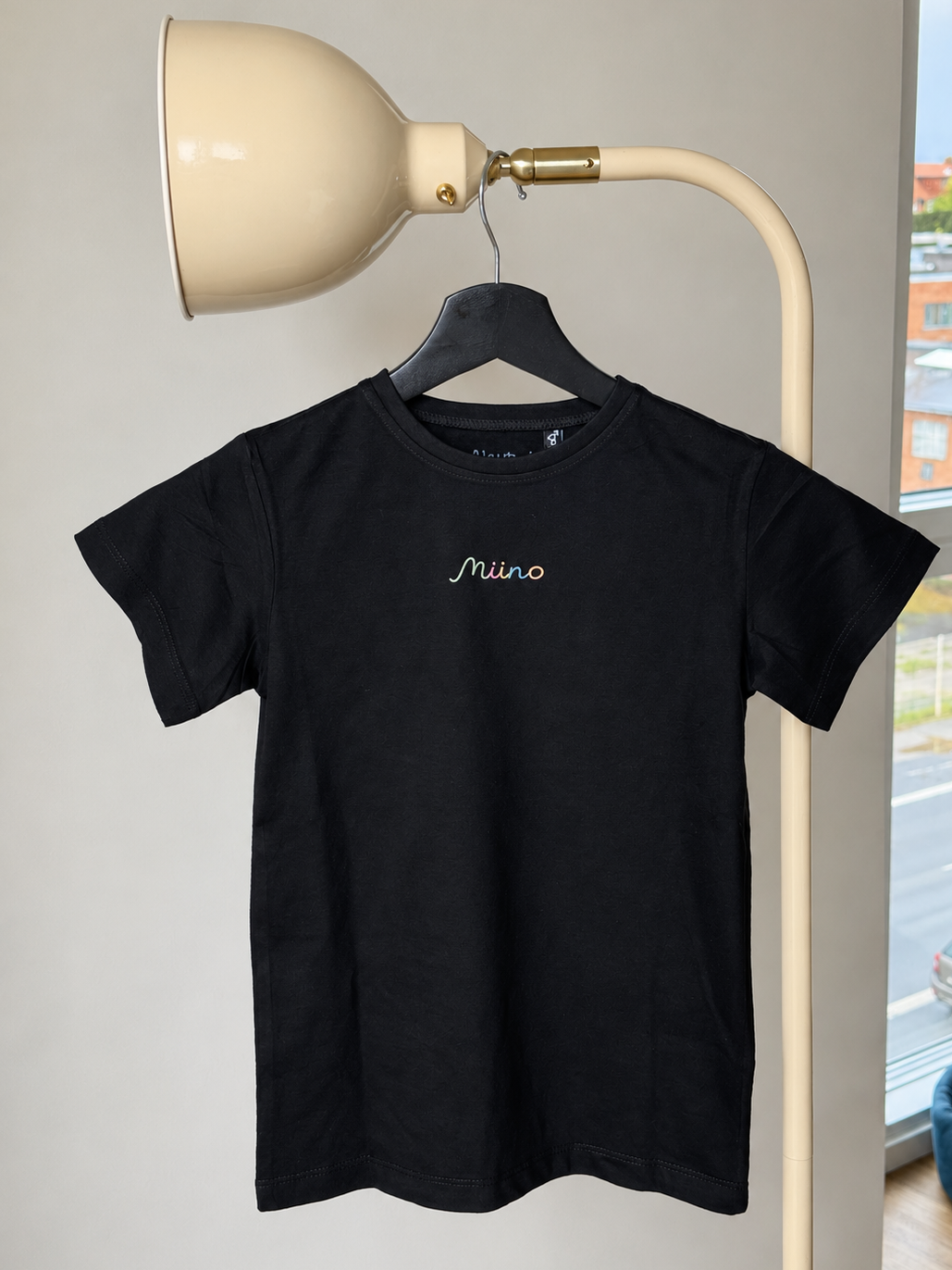 Kortærmet t-shirt sort