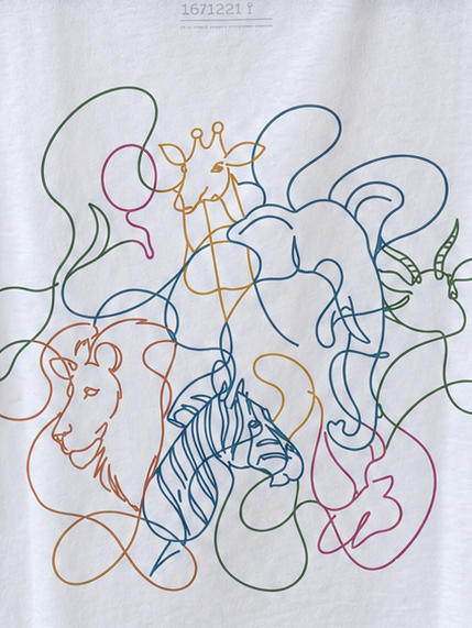 Kortærmet t-shirt hvid