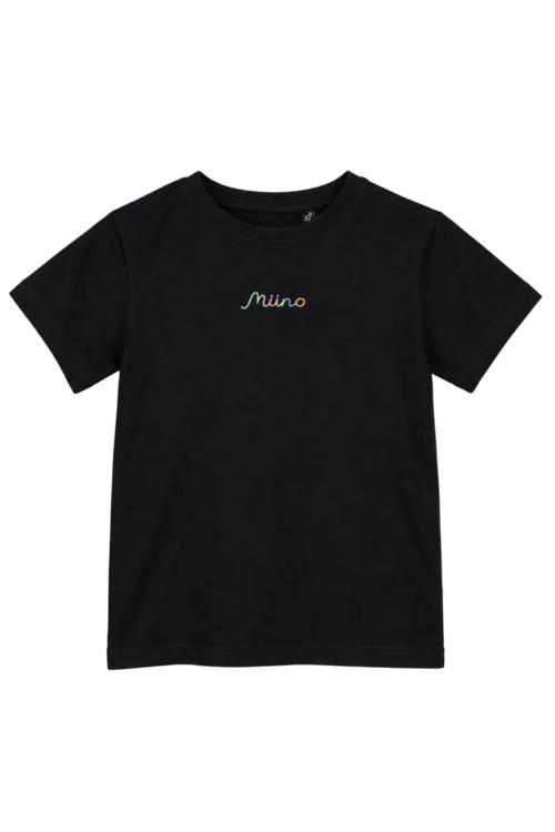 Kortærmet t-shirt sort